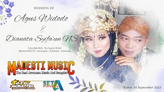 LIVE MADESTI Music // Pernikahan AGUS WIDODO & DINATA SYIFA'UN // TeTe Sound Bumi Intanpari