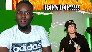 The RONDO "On The Radar" Freestyle | REACTION!!!!!!!!!!!!!!!