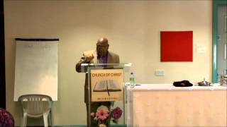 Sunday Morning Bible Class - April 14, 2013 - Bro. Eddie Fisher