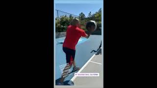 Anthony davis working out with Jrue Holiday and other Pelicans teammates 5/28/19