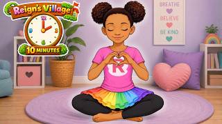 10 Minutes of Calm Down Songs for Toddlers & Kids 💛 SEL Education | Reign's Village