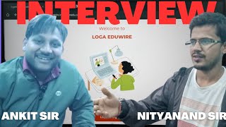 Meeting with Ankit Sir @logaeduwire
