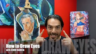 How to Draw Eyes with Roho Garcia.