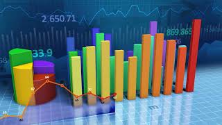 Share Market graph stock footage