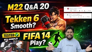 Q&A #20 | Gaming stick M22 and M22 special edition Tekken 6 performance and FIFA 14 | AMTVPRO