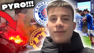 💥 AASGAARD SCORES!!! AS RANGERS BEAT MOTHERWELL TO GO 3RD!