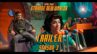 STAR TREK STRANGE NEW WORLDS SEASON 3 TEASER TRAILER CLIP 4K - TRAILER - SNEAK PEEK S03
