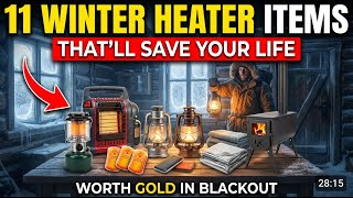 11 Winter Heater Items That Are LIFE SAVERS in Blackouts