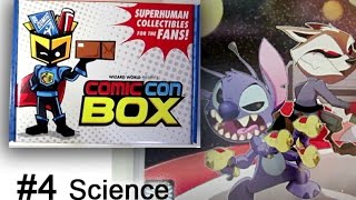 Comic Con Box #4 Unboxing August Science 2015