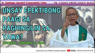 "Unsay epektibong paagi sa paghingilin sa yawa?" - 2/12/2026 Misa ni Fr. Ciano Ubod sa ASPSAC.