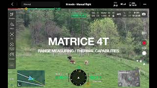 DJI Matrice 4T thermal, zoom, range capabilities