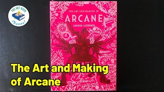 The Art and Making of Arcane | Book Flip | 4K