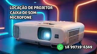 locação de projetor - caixa de som -  microfones para Assis e toda região #projetor #assis