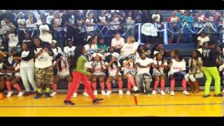 @MookieTolliver Live Cahokia Pep Rally