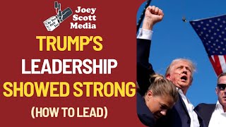 Trumps Leadership Showed Strong