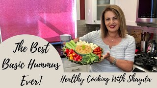 The Best Basic Hummus EVER!