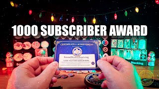 17. I Receive An Award For Reaching 1000 Subscribers !! Amazing Mail Call #stackerssocial #mailcall