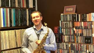 Johan Eriksson//Jazz Articulation//Saxophone