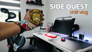 Gaming Vlog 🎮 from Gaming Nights to Race Day 🏃🌧️ side quest in-progress