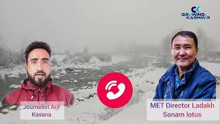 Latest #weather updates for jammu and kashmir exclusive phono conversation with MET Director