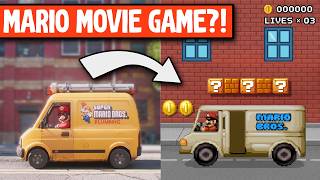 The Super Mario Bros. Movie, but it's a playable video game?!