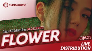 How Would BLACKPINK sing 'Flower' (JISOO) • Line Distribution