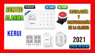 ✅ KERUI - Home Alarm. 😉 Installation, Setup, and Giveaway ⭐ 2021 👍 Spain Reviews