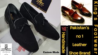 Formal Shoes For Men's | Pakistan's no 1| Leather Shoe Brand | King's Footwear | Luton London |