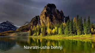 Navratri usha behnji