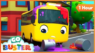 🫧 Messy Schoolbus Song 🫧 | Melody Time: Moonbug Kids Songs