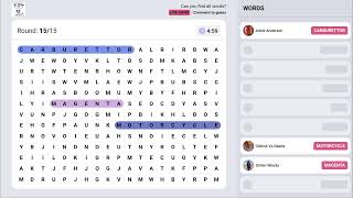 Live Word Search: General Knowledge