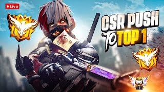 🔴 Pushing CSR Like a Beast🔥 | Road to Top 100 | Free Fire Live 💥#freefirelive #fftamil #sehar