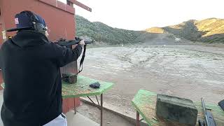 M1A Socom 16 Slow motion shooting