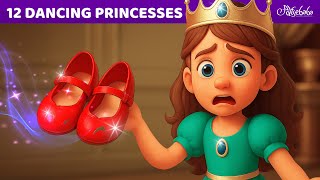 12 Dancing Princesses ✨💃 | 3D 4K | Bedtime Stories for Kids in English | Fairy Tales