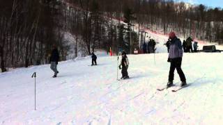 South family skiing