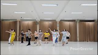 I'M STUCK ON YOU - Michel Cabana (CAN) - Happy Dance Class - Staying healthy & happy in Golden Age.