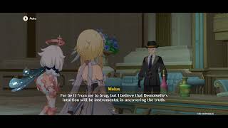 Navia's Music Theme (First Meeting with Navia During Fontaine AQ)