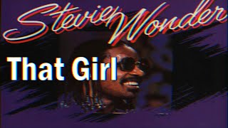 Stevie Wonder - That Girl | Lyrics / Sub. español