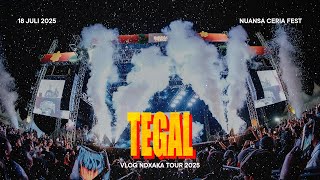 VLOG NUANSA CERITA TEGAL - NDX AKA TOUR 2025