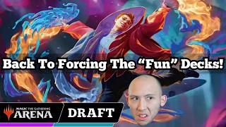Back To Forcing The "Fun" Decks! | Secrets Of Strixhaven Premier Draft | MTG Arena