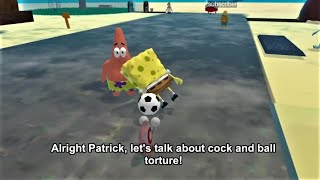 ai generated spongebob goes off the rails