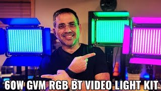 Best RGB Lighting Setup for YouTube Videos (GVM 880RS LED Lighting Kit Review)