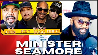 Minister Seamore on Don Juan and Pimpin Ken Beef, Ice Cube, Snoop Dogg, Ice T, Mr T (Full Interview)