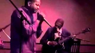 Ray with George Boone Blues Band