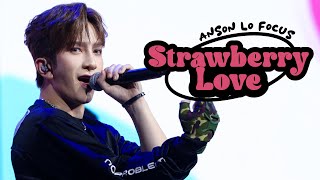 251018 JOOX TOP MUSIC NIGHT《Strawberry Love》盧瀚霆 Anson Lo Focus Fancam 4K