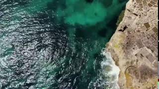 Flying Over Indonesia ! Relaxing Piano Music, Nature 4K,4K Video, Dream Relax, Soft Relaxing