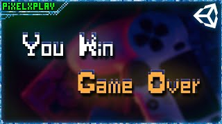 How To create Win and Game Over Screen || GUI in Unity Tutorial || PART_4