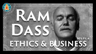 Ram Dass - Are Soul and Ethics in Business? | 90's | [Black Screen / No Music / Full Lecture]