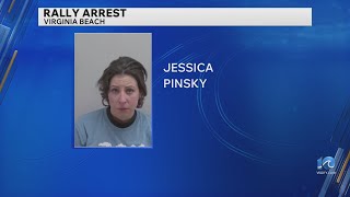 Virginia Beach woman arrested at No Kings Rally in Town Center