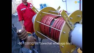 Portable Offshore platform steel structure Soft induction coil PWHT heater
